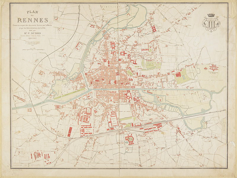 Plan de Rennes 1898